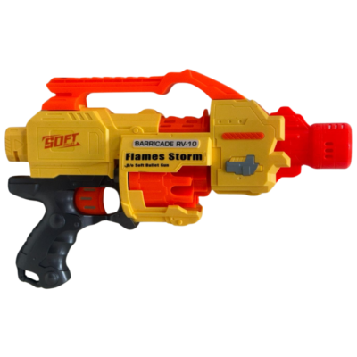 Flames Storm Soft Bullet Gun Kids Toys