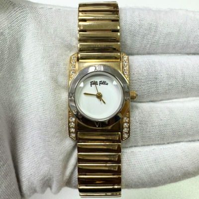 Folli Follie WF8C042 Gold Tone Ladies Wristwatch