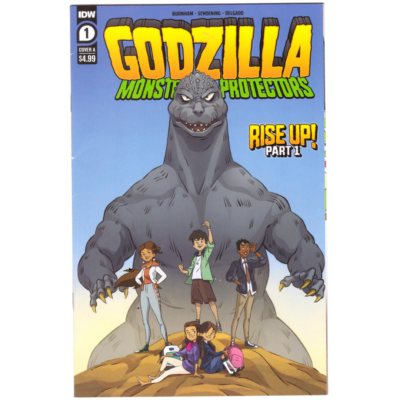 Godzilla Monsters & Protectors #1 IDW Comics Book Cover A 2021