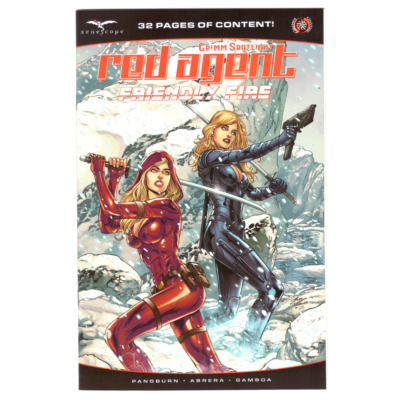 Grimm Spotlight Red Agent Friendly Fire Zenescope Comics Book 2022