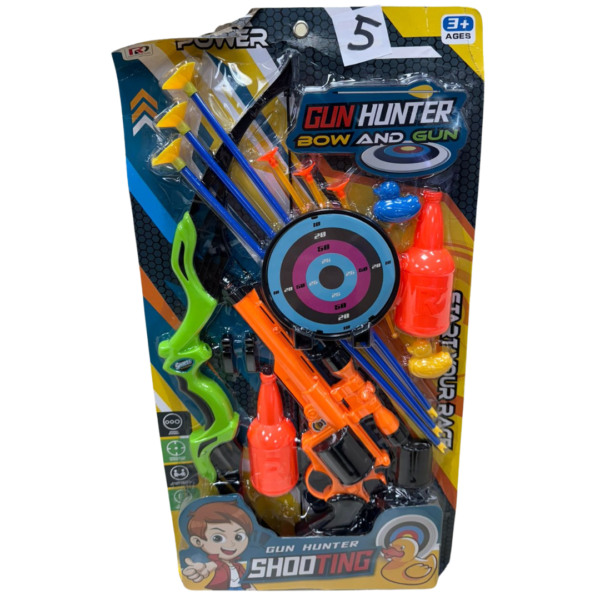 Gun Hunter Bow And Gun B4436
