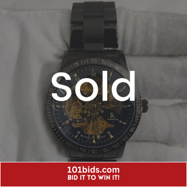 IK-Colouring-98226G-Mechanical-Movement-Automatic-Wristwatch sold