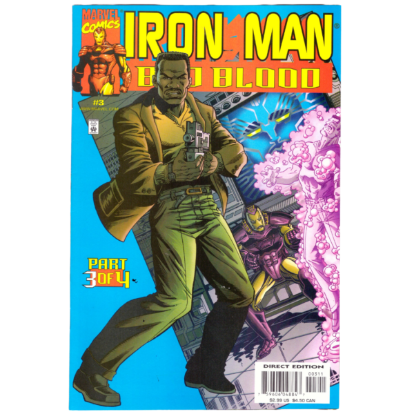 Iron Man Bad Blood Vol.1 #3 Marvel Comics Book 2000