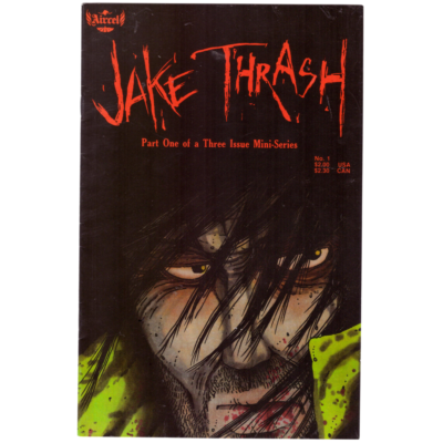 Jake Thrash #1 Aircel Comics Book 1988