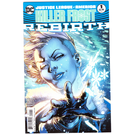 Justice League Of America Killer Frost - Rebirth #1 DC Comics Book 2017