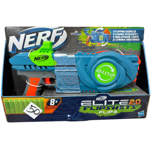 NERF ELITE 2.0 Flipshots Flip-8 Gun Kids Toys