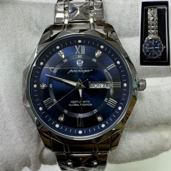 Poedagar P615 Blue Dial Wristwatch ZZ