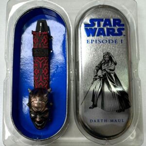 Star Wars Episode 1 Darth Maul Die-Cast Watch With Collectible Case 4