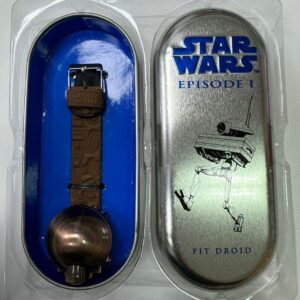 Star Wars Episode 1 Pit Droid Die-Cast Watch With Collectible Case 1