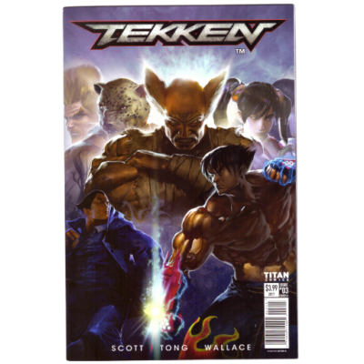 Tekken Blood Feud #3 Titan Comics Book Cover A 2017