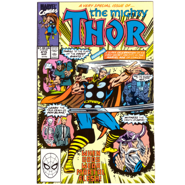 The Mighty Thor Vol.1 #415 Marvel Comics Book 1990