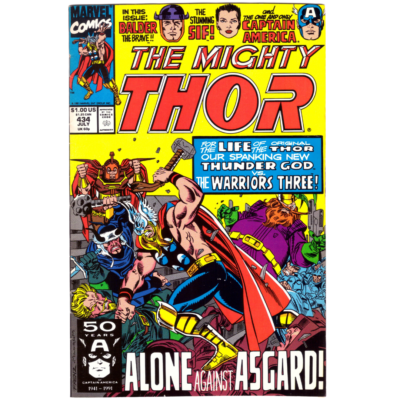 The Mighty Thor Vol.1 #434 Marvel Comics Book 1991