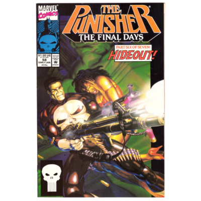 The Punisher Vol.2 #58 Marvel Comics Book 1992