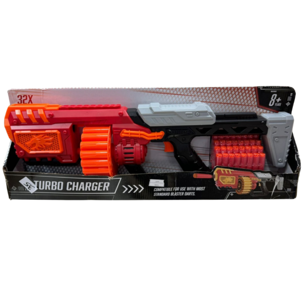 Turbo Charger Gun Kids Toys B4501