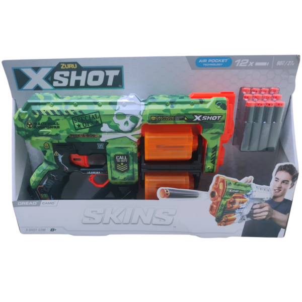 Zuru X-Shot Skins Soft Bullet Gun