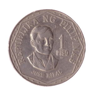 1 Piso Philippines 1981 A front