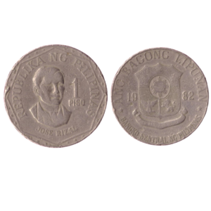 1 Piso Philippines 1982