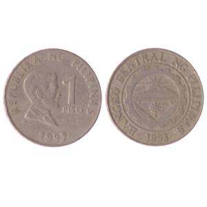 1 Piso Philippines 1997