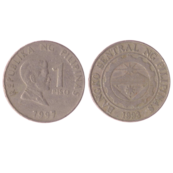 1 Piso Philippines 1997