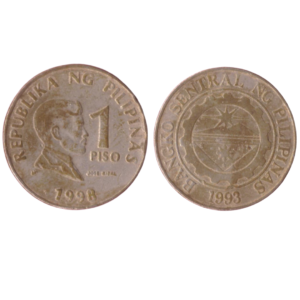 1 Piso Philippines 1998