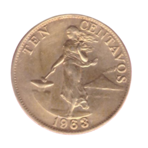 10 Centavos Philippines 1963 front