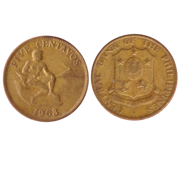 5 Centavos Philippines 1963 B