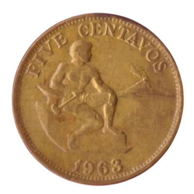 5 Centavos Philippines 1963