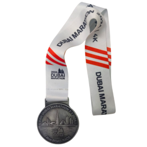 Dubai Marathon & La Corsa Della Bora Medals 1