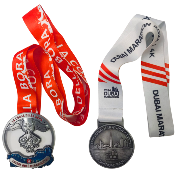 Dubai Marathon & La Corsa Della Bora Medals