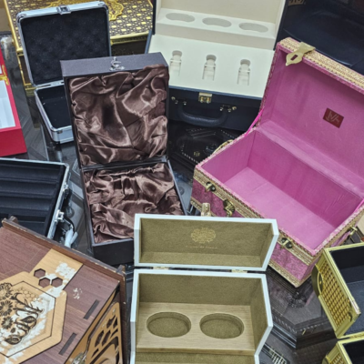 Empty Boxes Mix Lot (Jewelry Boxes, Perfume Boxes & Gift Items)