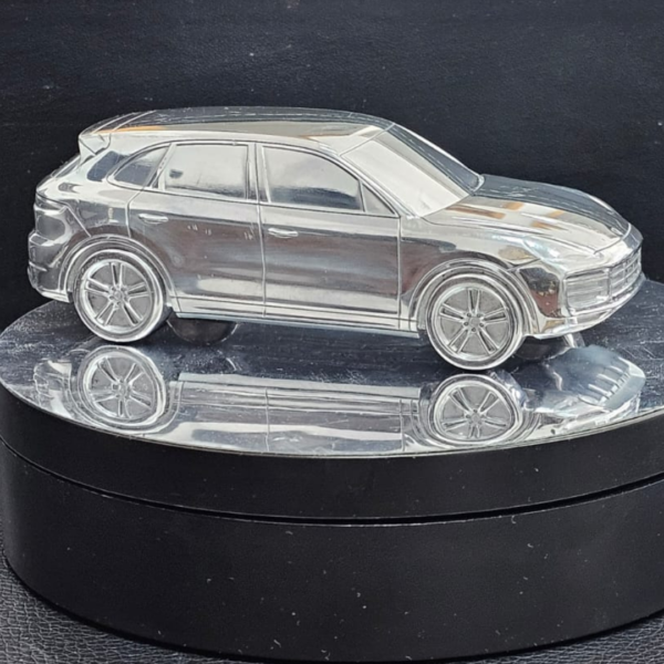 Porsche Cayenne Turbo Limited Edition Model Solid Metal Paperweight Stair