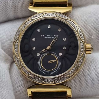 Stuhrling Original Swiss Made Gold...