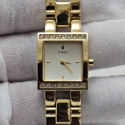 Timex Gold Tone Ladies Wristwatch