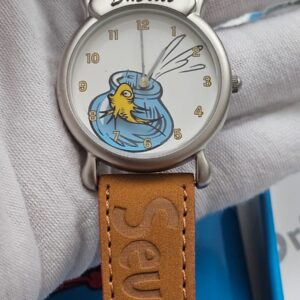 Vintge Dr.Seuss Authentic Tick Tocking Time Tickers Japan Movement Wristwatch 1997 3