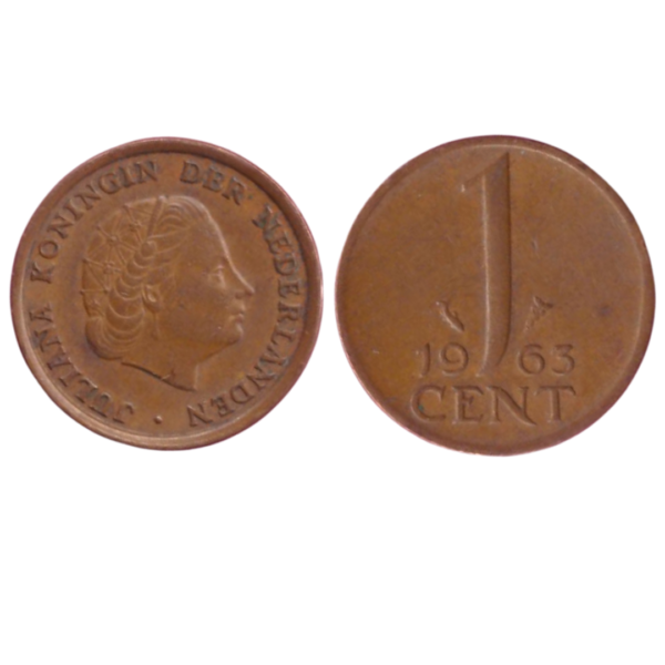 1 Cent Netherland 1963