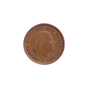 1 Cent Netherland 1963 front