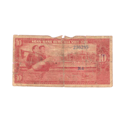 10 Dong South Vietnam 1962 Banknote