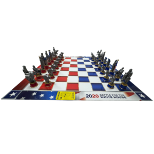 2020 Battle For The White House Chess Set 1