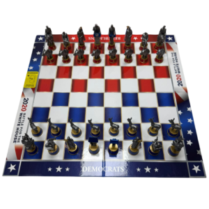 2020 Battle For The White House Chess Set 3