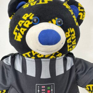 Build A Bear Star Wars Logo Plush 17 Bear With Darth Vader Costume 1