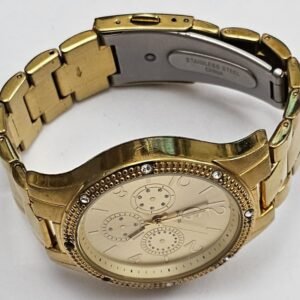 G By Guess G 11914L1 Gold Color Japan Movement Wristwatch 3