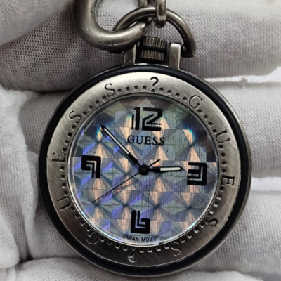 Guess Pocket Watch Key Chain