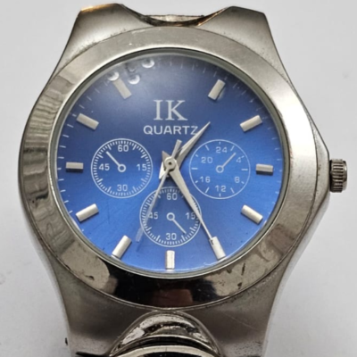 IK Blue Dial Wristwatch