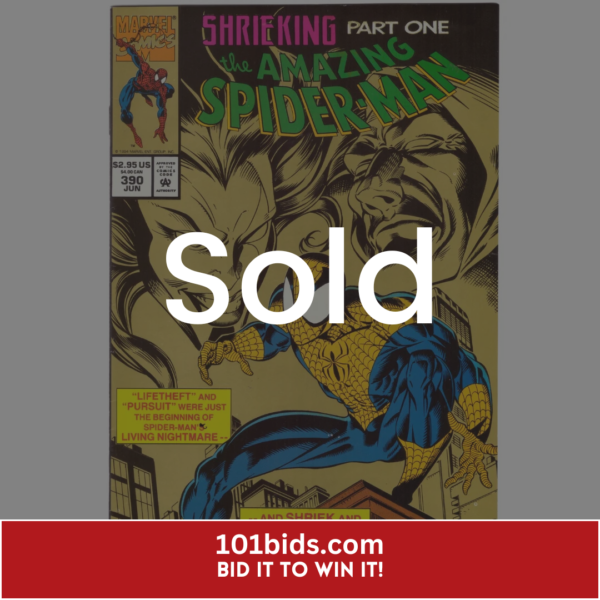 The-Amazing-Spider-Man-Vol.1-390-Marvel-Comics-Book-1994 sold