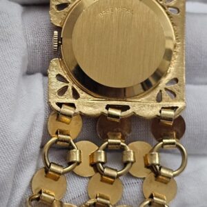 Vintage Vendome 7 Jewels Gold Ladies Wristwatch 4