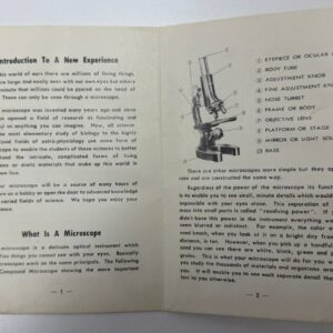 Vintage WACO Microscope Lab 4