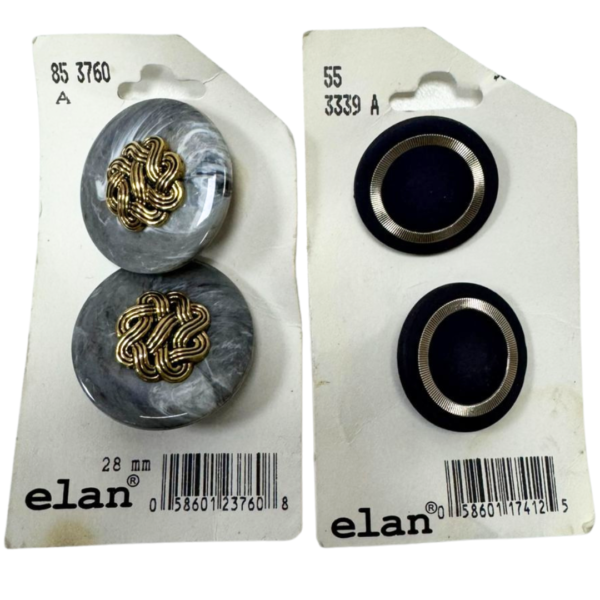 2 Set Of Elan Buttons