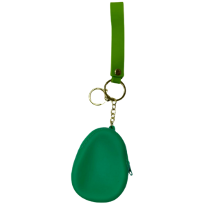 Avacado Smiling Coin Wallet Key Chain 1