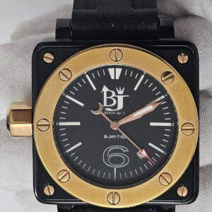 BJ Bravo de J BJ0822-RG Special Screw Crown Automatic Wristwatch 1