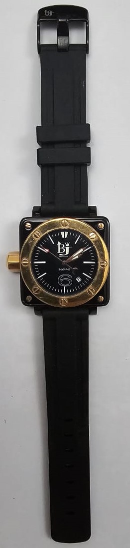 BJ Bravo de J BJ0822-RG Special Screw Crown Automatic Wristwatch 5